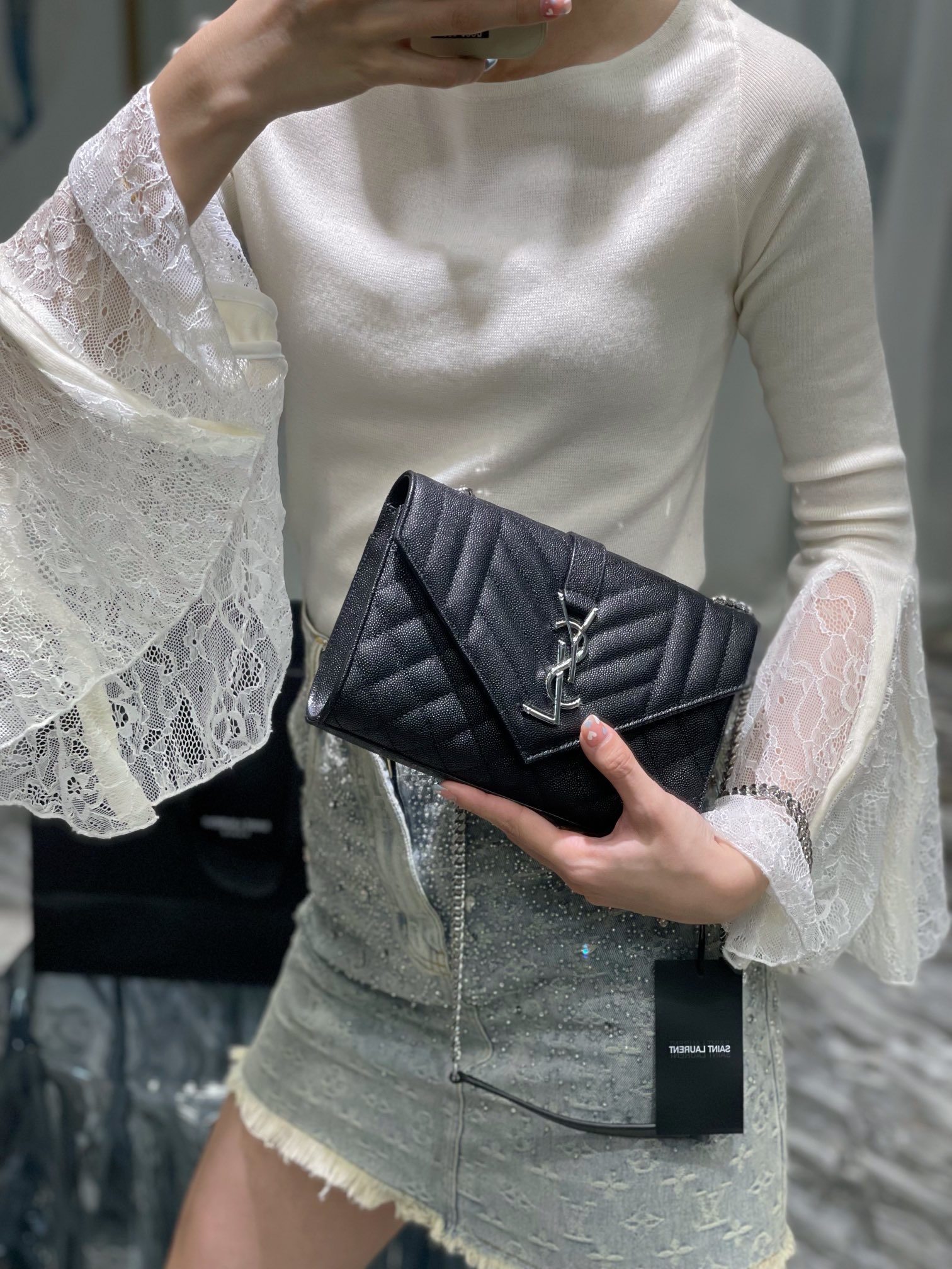 YSL Envelope Bag