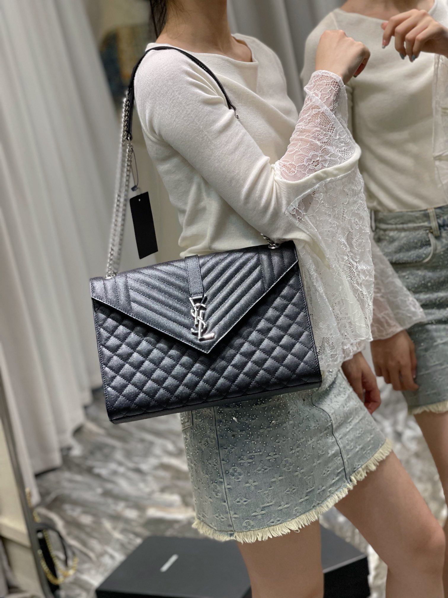 YSL Envelope Bag