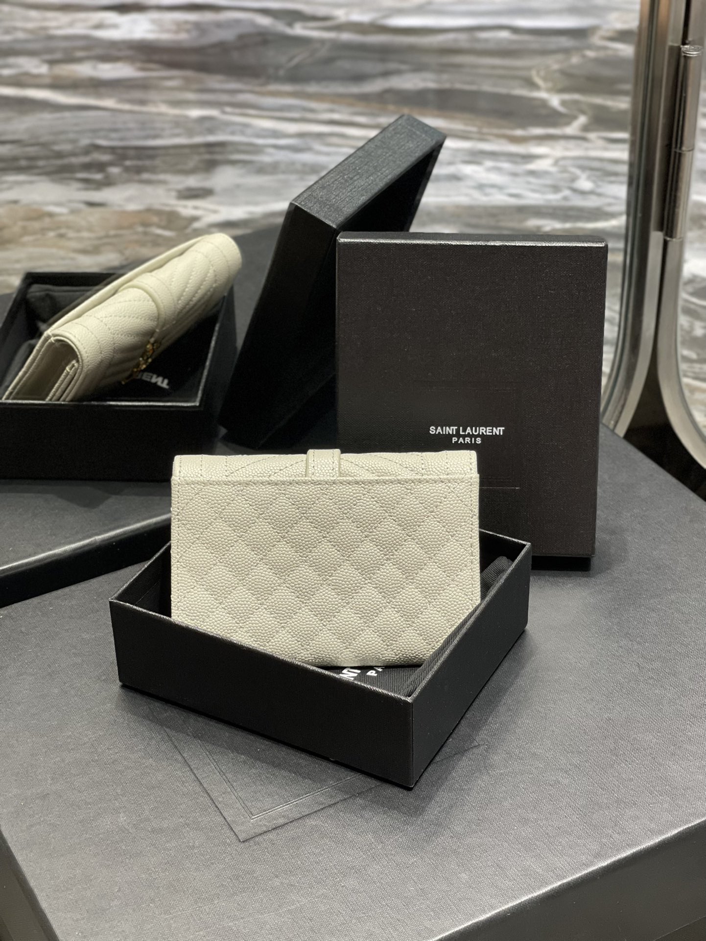 YSL Wallet-A026K -13.5*9.5*3CM