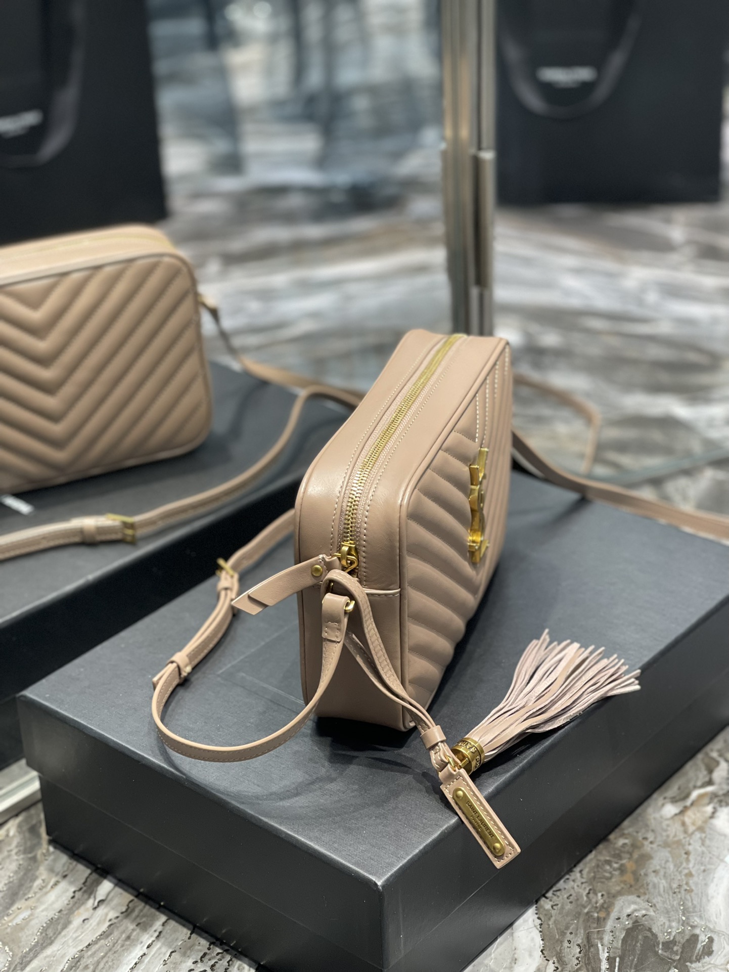 YSL Lou Camera Bag-23*16*6CM