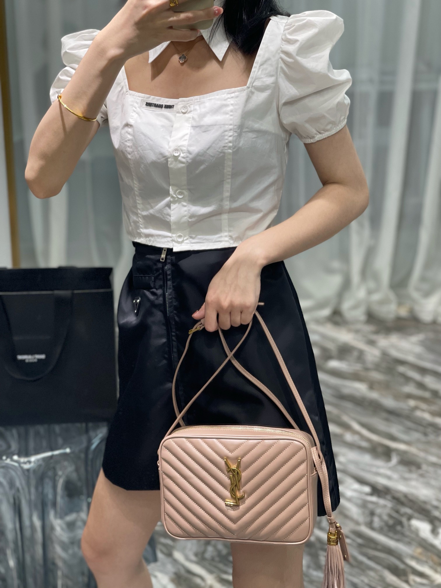 YSL Lou Camera Bag-23*16*6CM