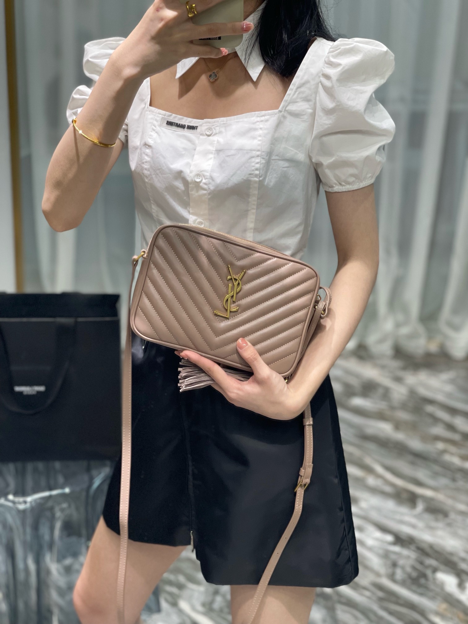 YSL Lou Camera Bag-23*16*6CM