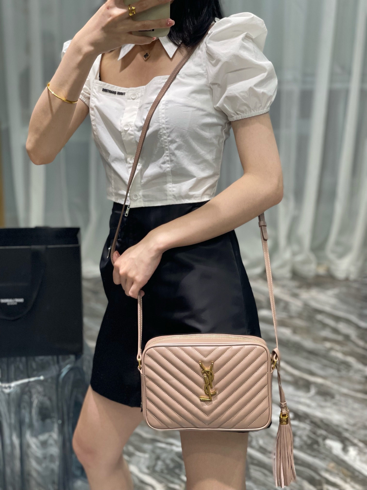YSL Lou Camera Bag-23*16*6CM