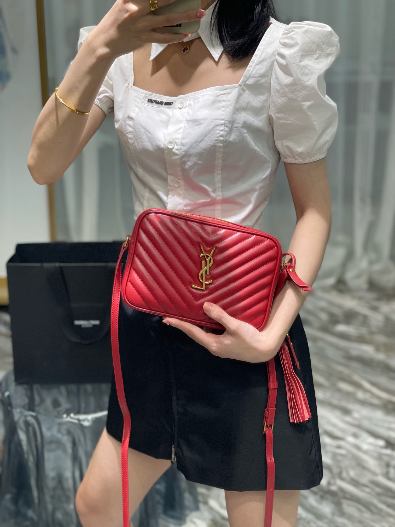 YSL Lou Camera Bag-23*16*6CM