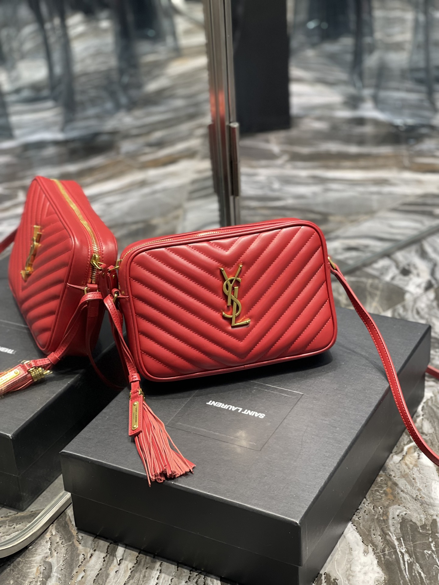 YSL Lou Camera Bag-23*16*6CM