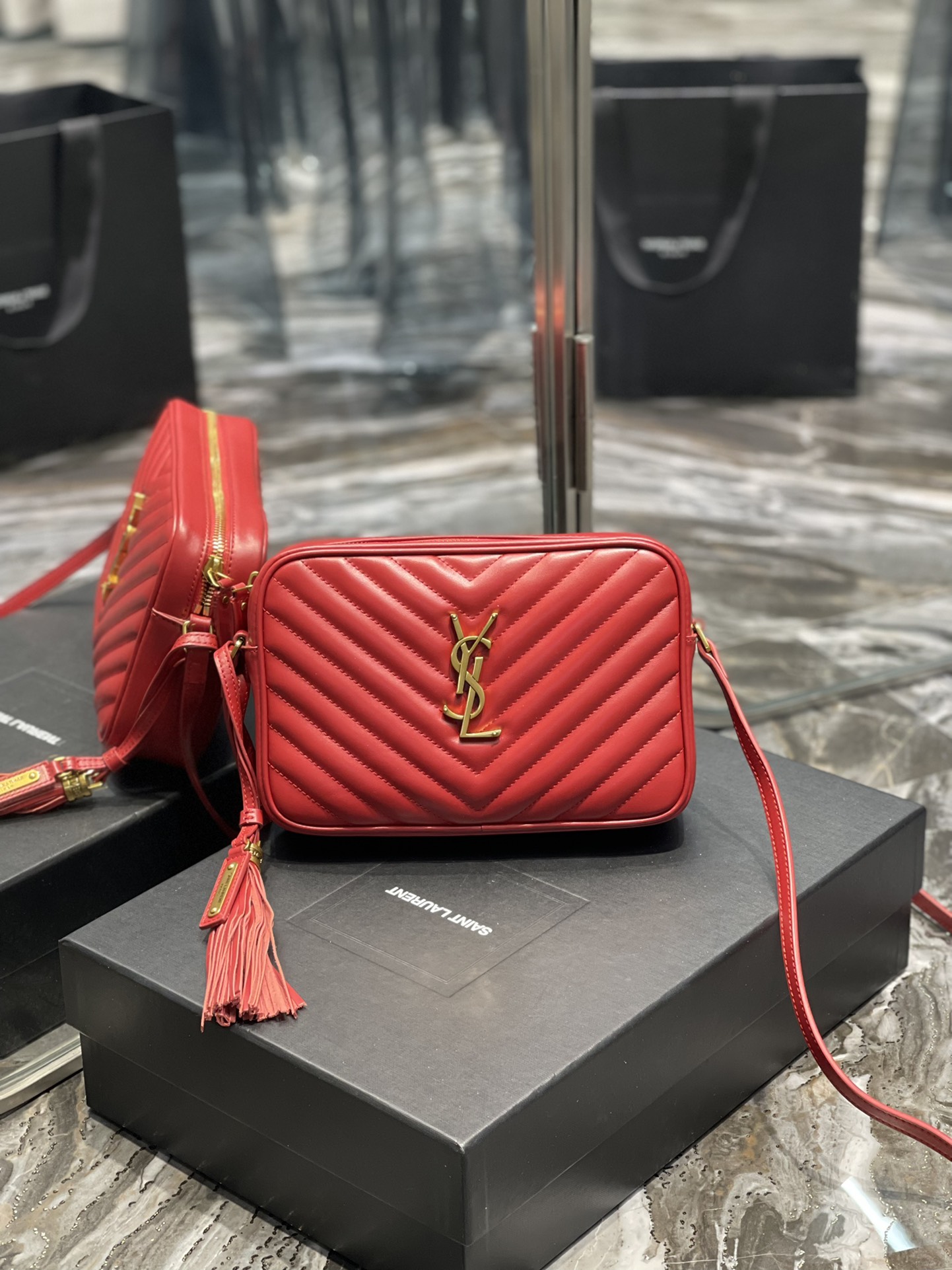YSL Lou Camera Bag-23*16*6CM