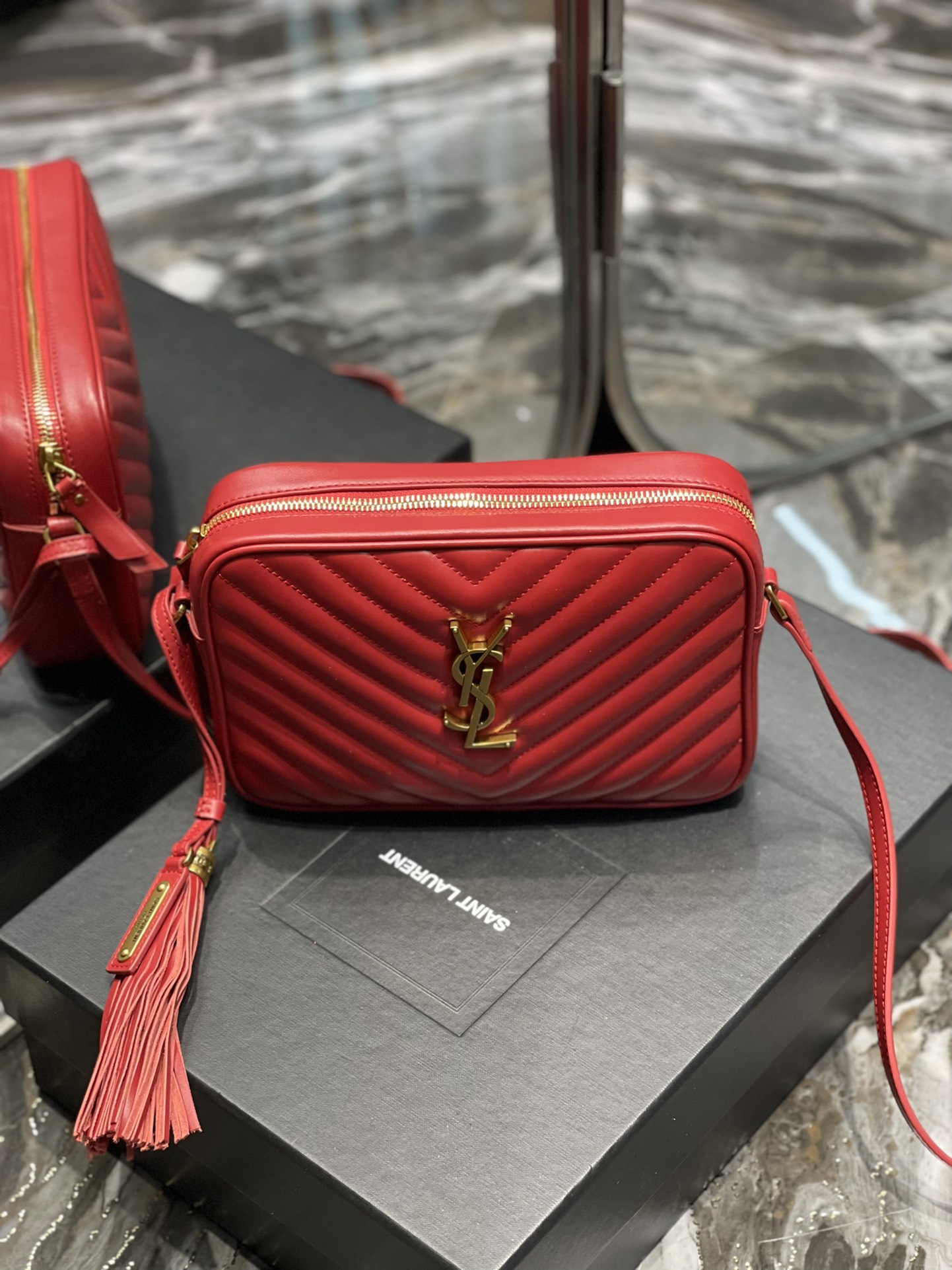 YSL Lou Camera Bag-23*16*6CM