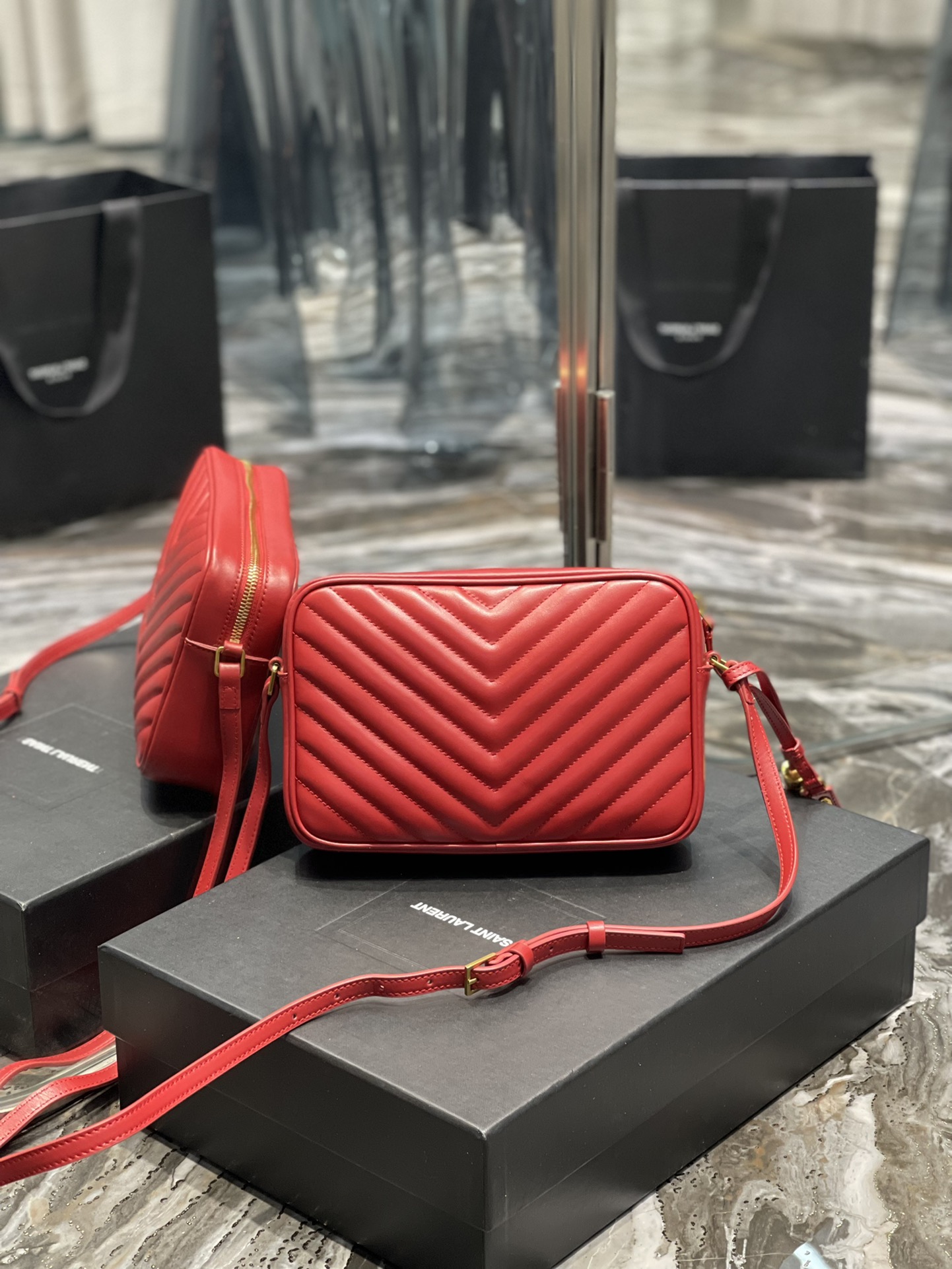 YSL Lou Camera Bag-23*16*6CM