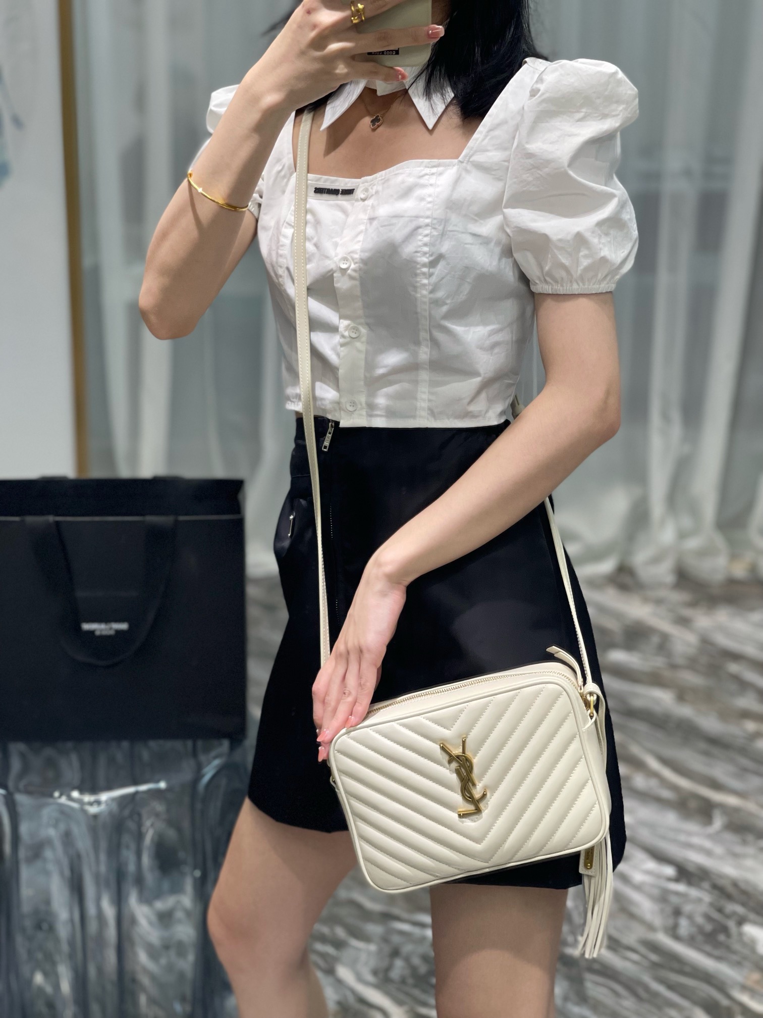 YSL Lou Camera Bag-23*16*6CM