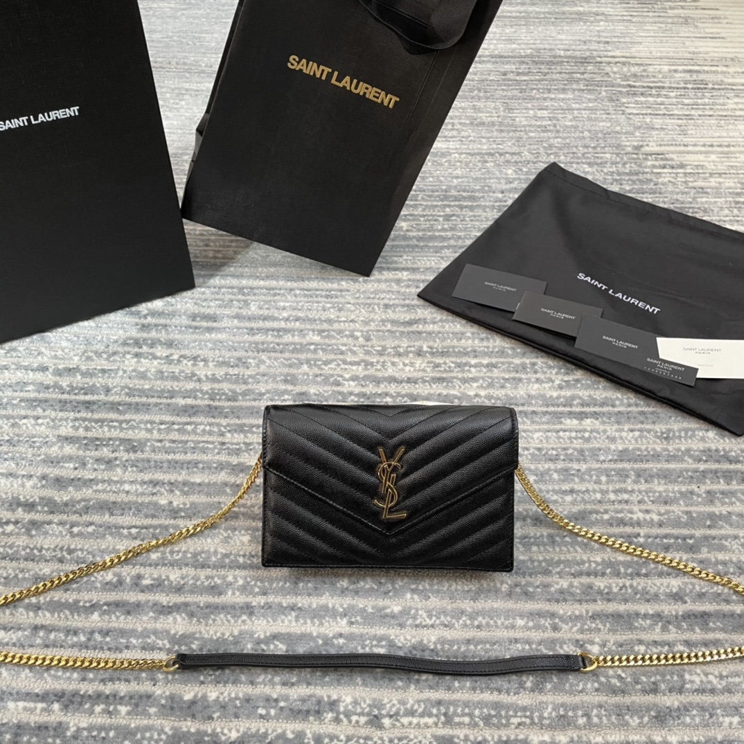 YSL Woc Chain Bag-19x11.5x4CM