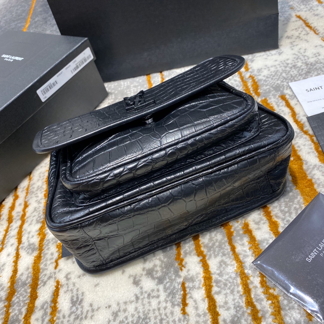 YSL Niki Lambskin Leather-22x16.5x7.5&28x20.5x8.5CM